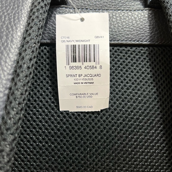 Coach Sprint Backpack In Signature Jacquard - Picture 9 of 10